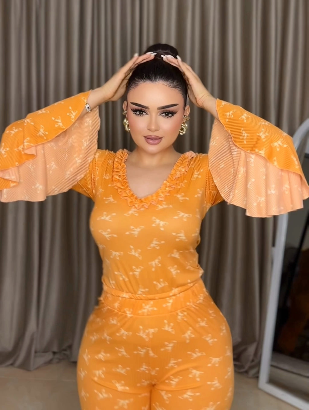 بجامه قطعتين اورنج