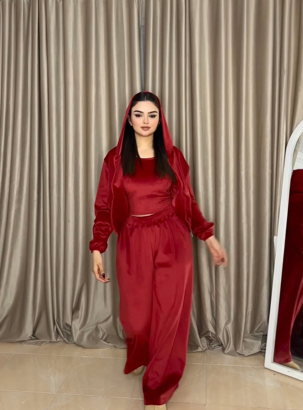 Velvet tracksuit