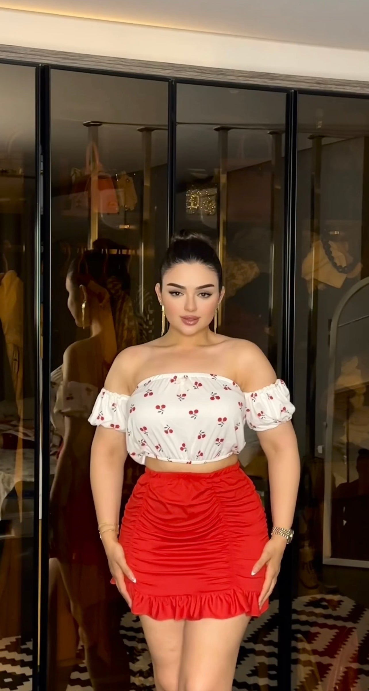 White dress set