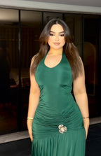 Swimsuit brooch dress