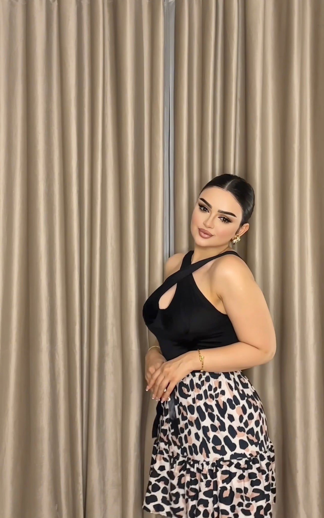 Floral skirt set