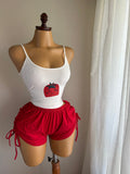 Tomato shorts set