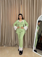 mint lace pajama