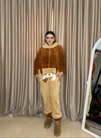 Brown jumpsuit