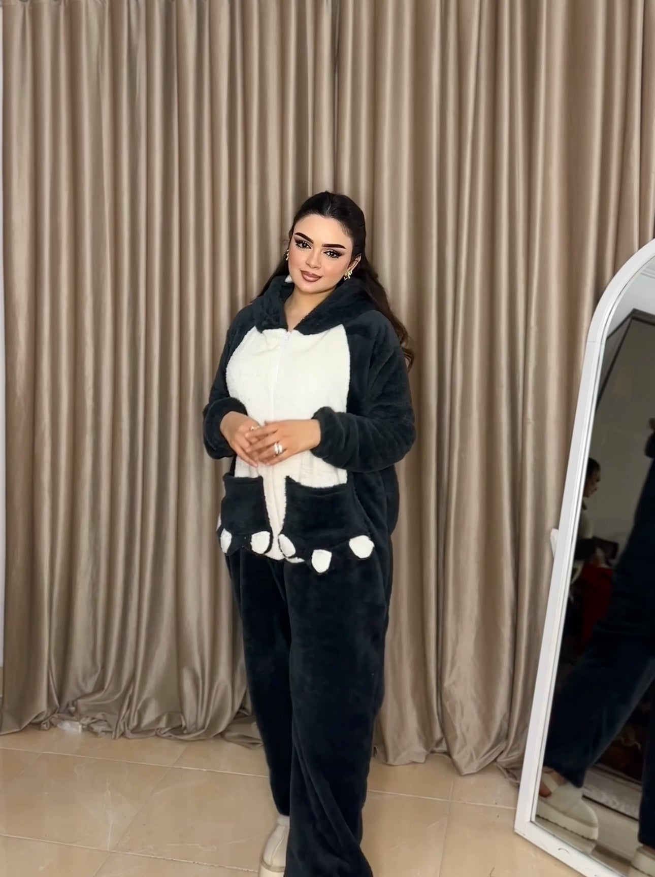 Black jumpsuit