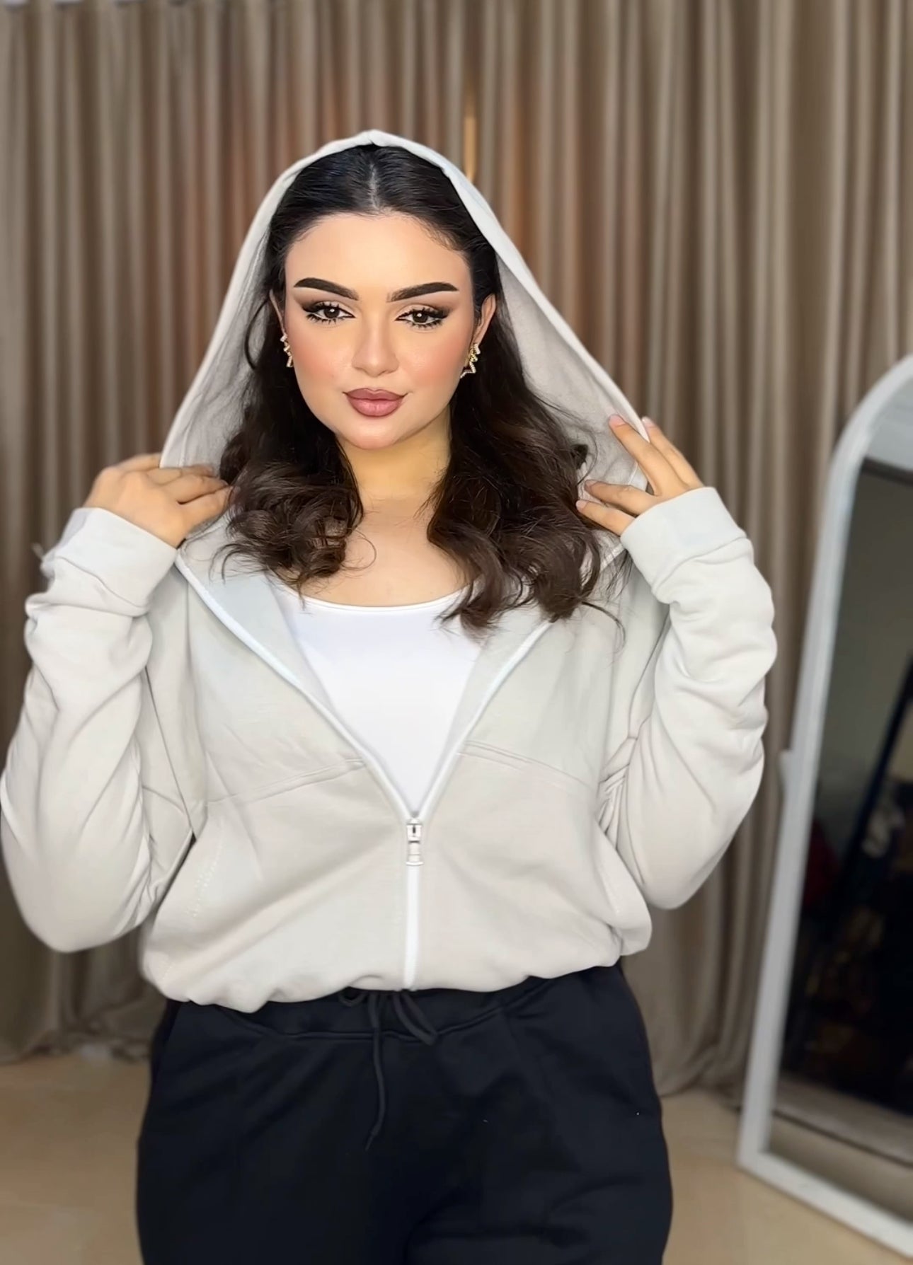 black tracksuit