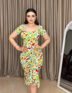 Floral print cash